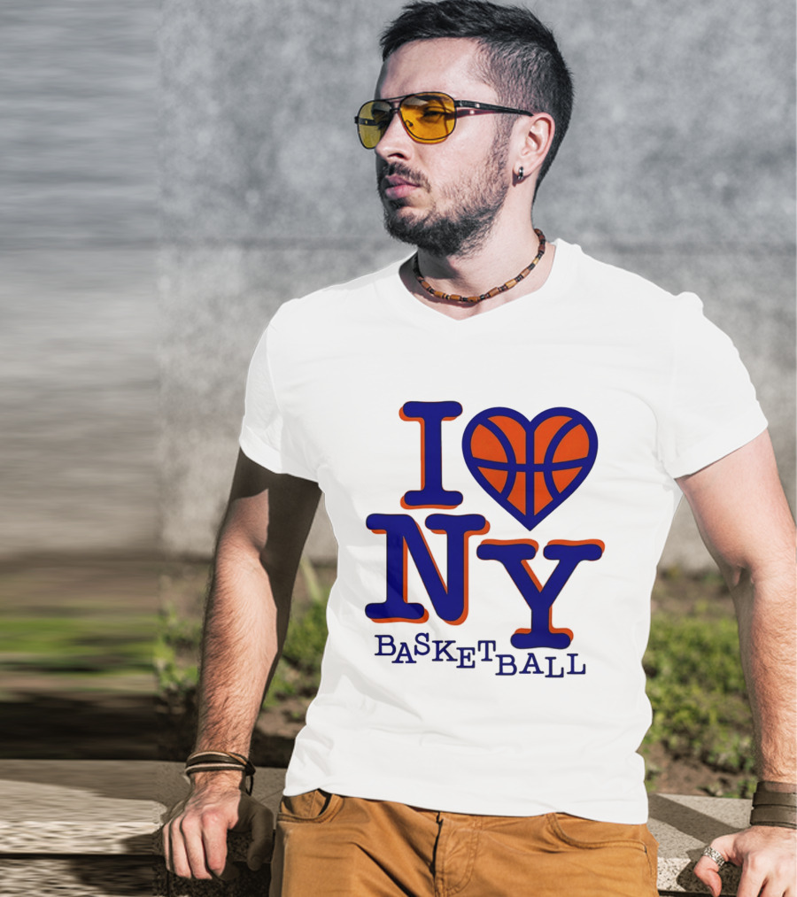 I Heart NY Basketball 2026 New York Knicks NBA T-Shirt