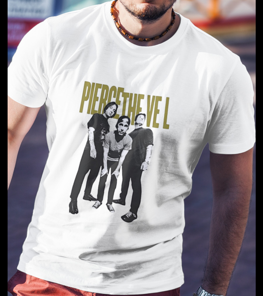 Pierce The Veil Band Vic Fuentes Tony Perry Jaime Preciado Music Fan T-Shirt