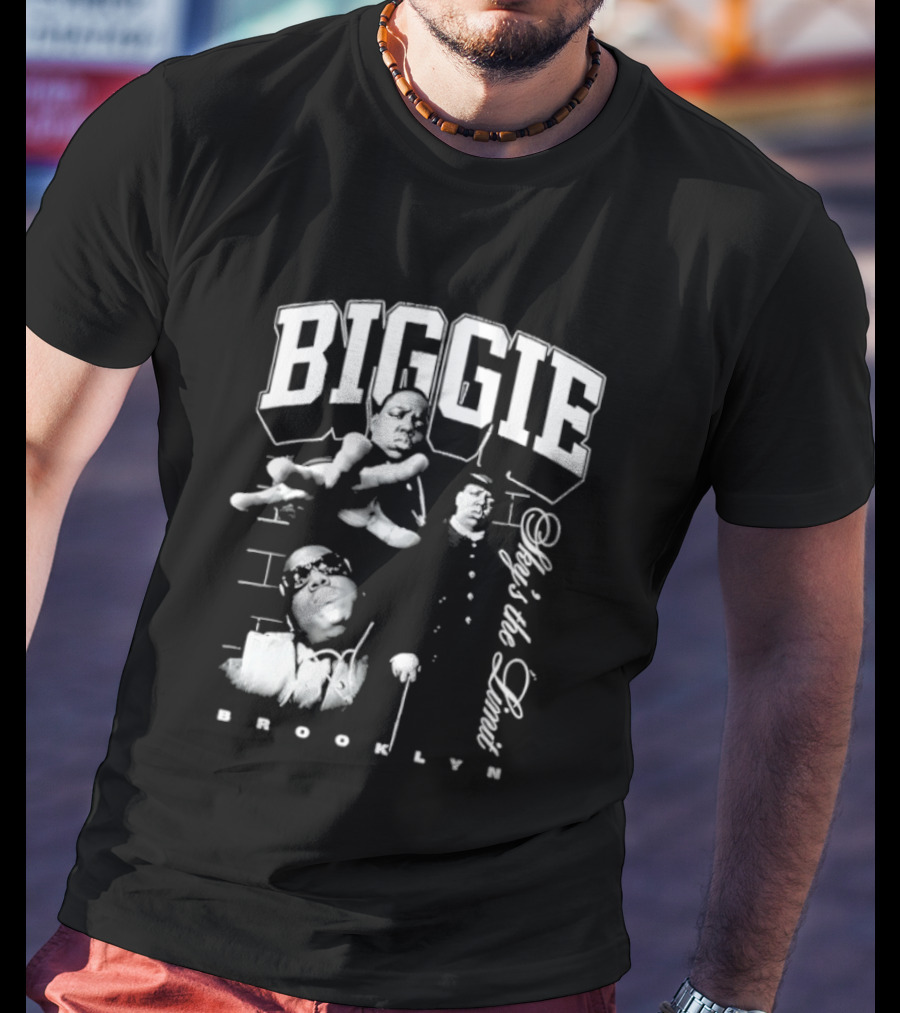 Biggie Smalls Notorious B.I.G. Brooklyn Sky's The Limit 2026 T-Shirt