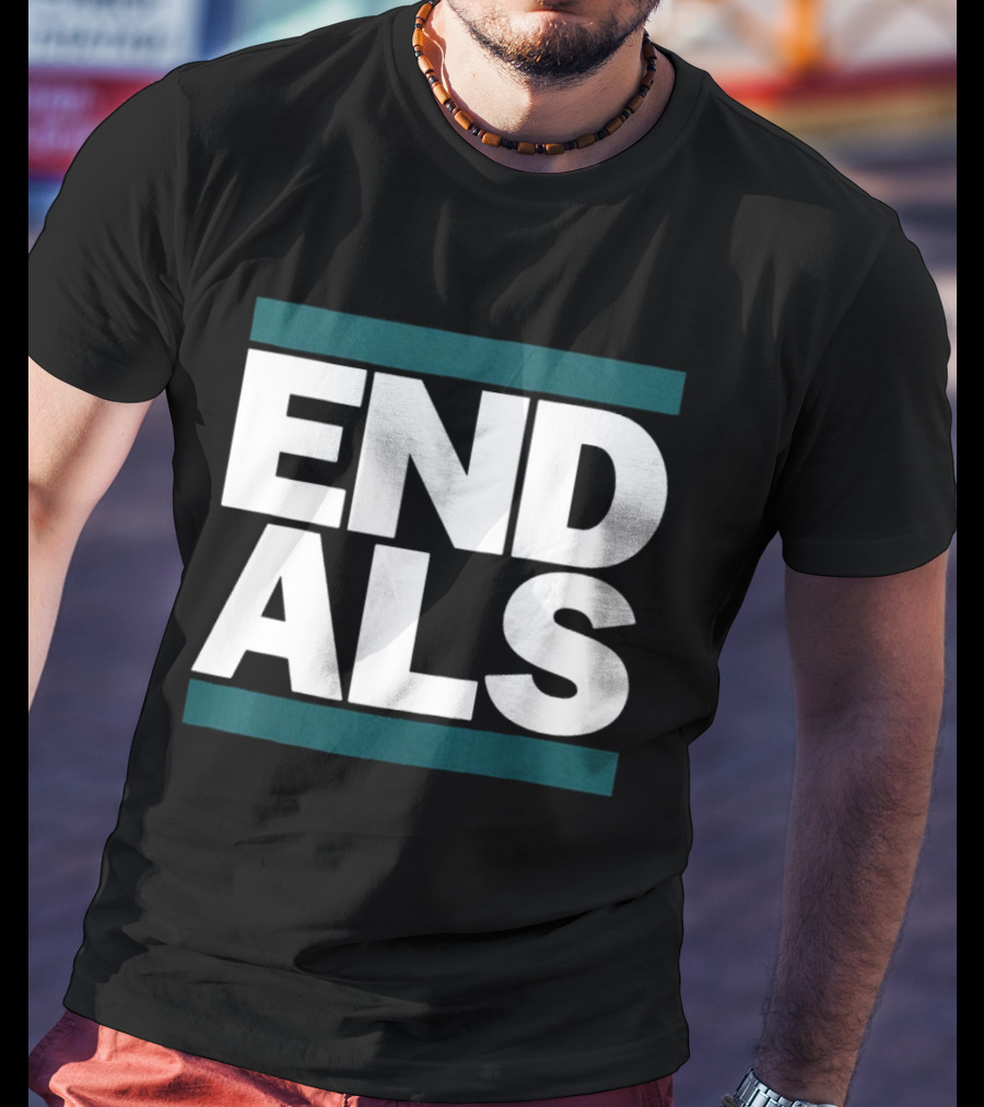 END ALS Seattle Mariners Baseball Support Initiative T-Shirt