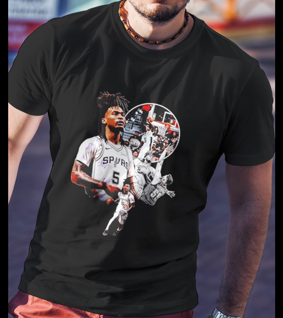 Victor Wembanyama San Antonio Spurs 2026 Basketball Game Changers T-Shirt