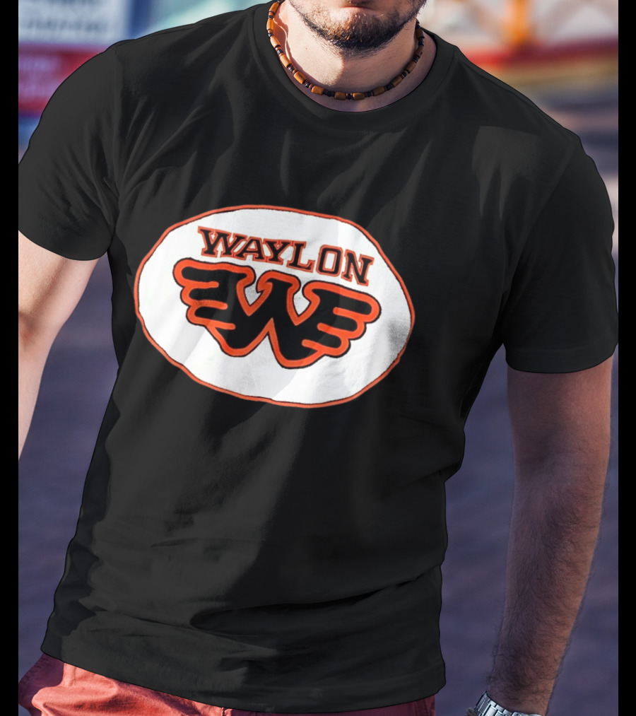 Waylon Jennings Outlaw Country Winged WW 2026 Collection T-Shirt