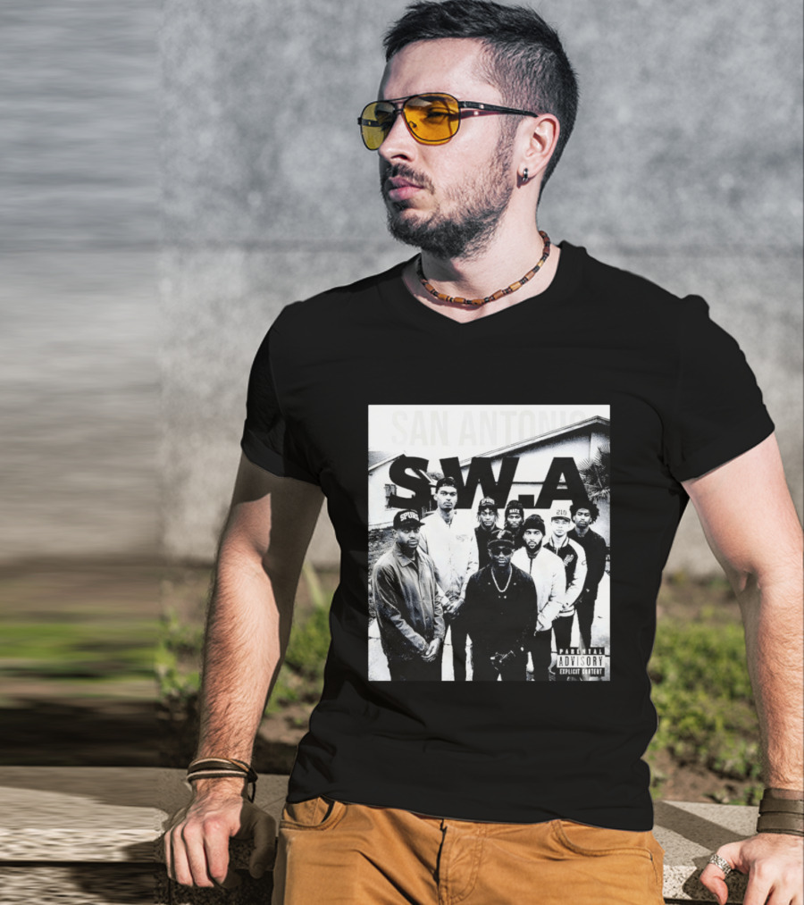 San Antonio Spurs SWA Wembanyama Stephon Castle De'Aaron Dylan Harper Explicit Content T-Shirt