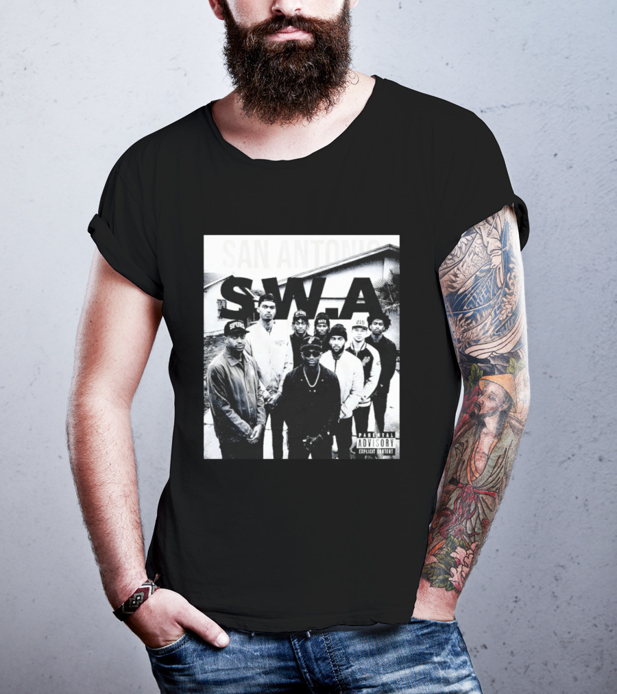 San Antonio Spurs SWA Wembanyama Stephon Castle De'Aaron Dylan Harper Explicit Content T-Shirt