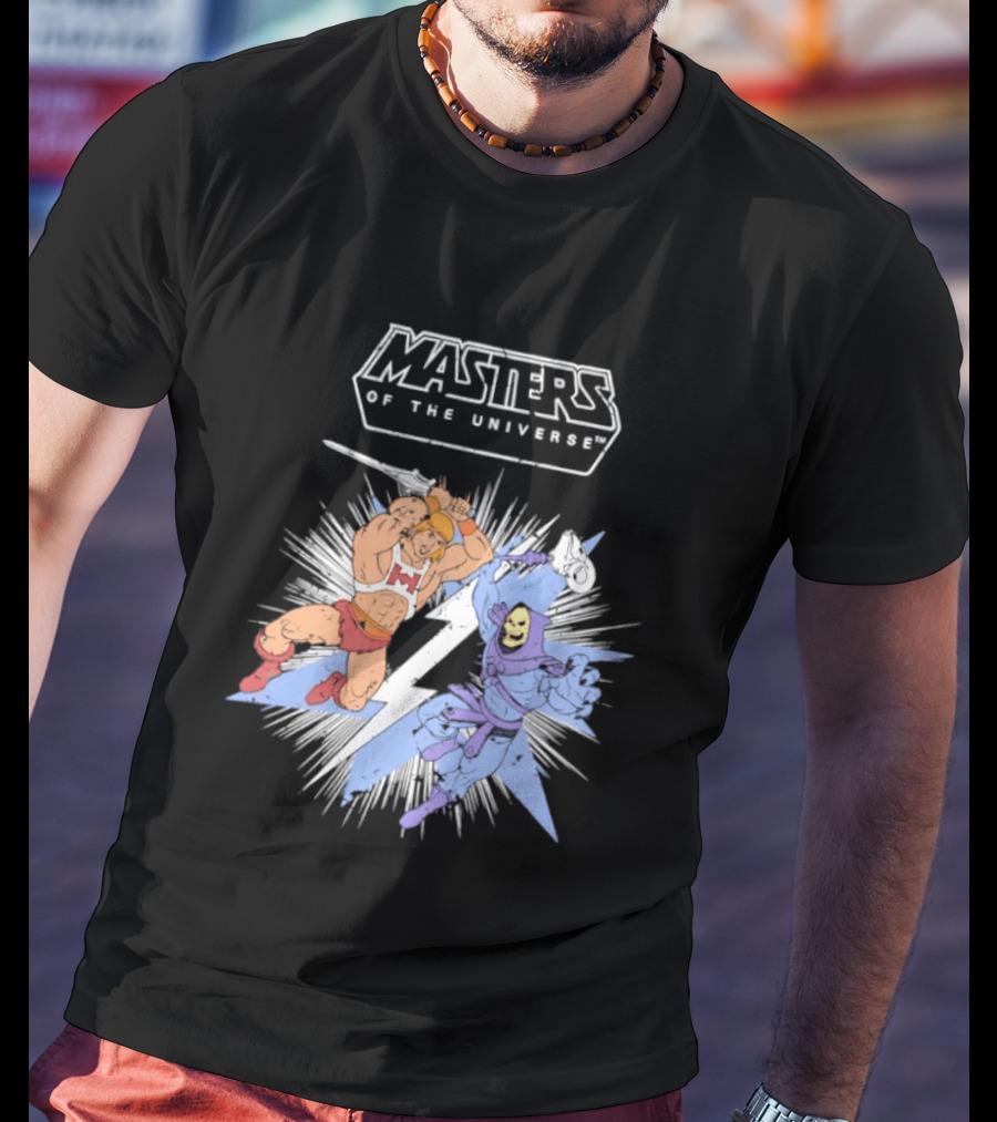Masters Of The Universe He Man Vs Skeletor Epic Battle 2026 T-Shirt