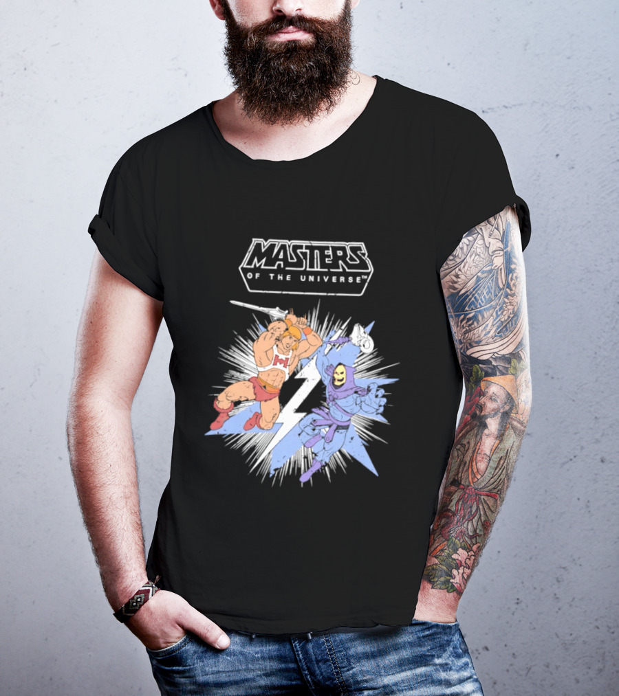 Masters Of The Universe He Man Vs Skeletor Epic Battle 2026 T-Shirt