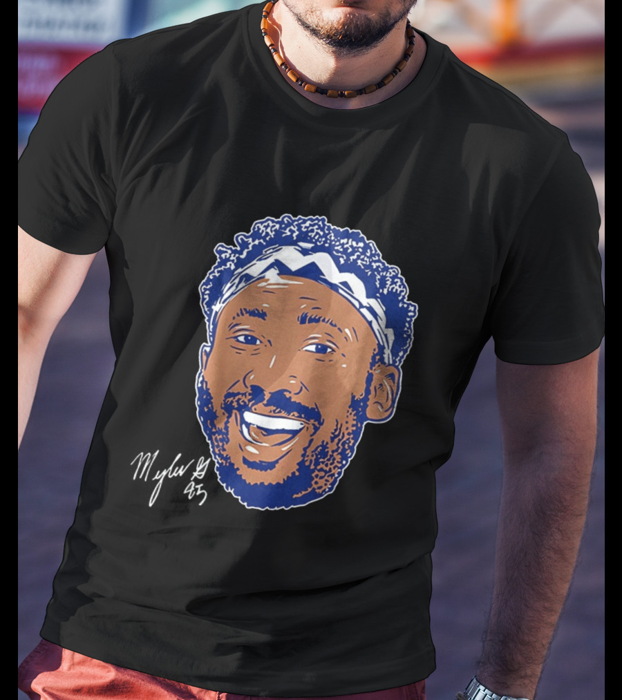 Myles Garrett Los Angeles Rams Swag Headband Football T-Shirt
