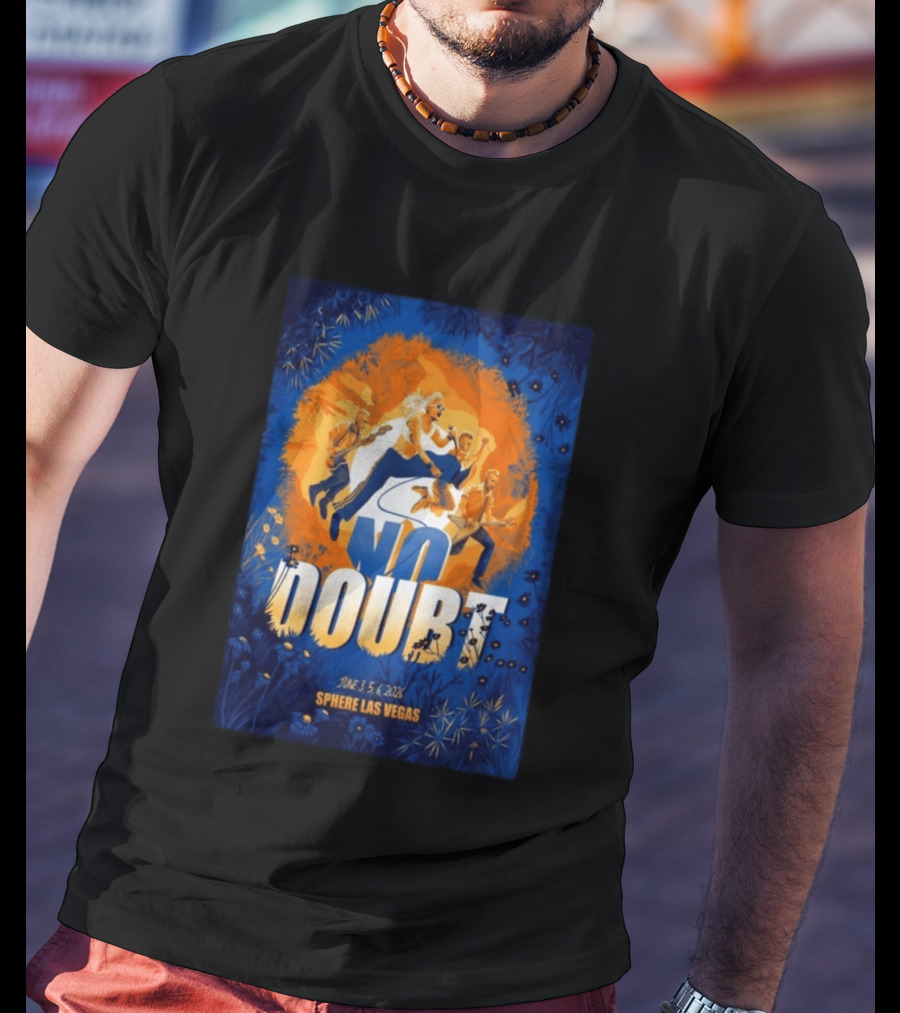 No Doubt June 3 5 6 2026 Sphere Las Vegas Concert Event T-Shirt
