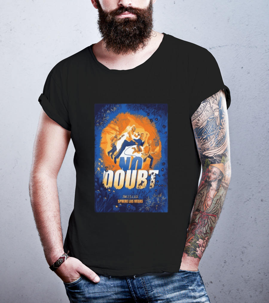 No Doubt June 3 5 6 2026 Sphere Las Vegas Concert Event T-Shirt