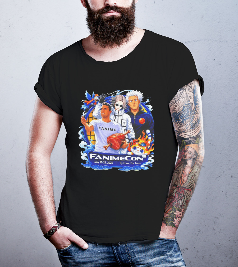 FanimeCon May 22 25 2026 By Fans For Fans T-Shirt