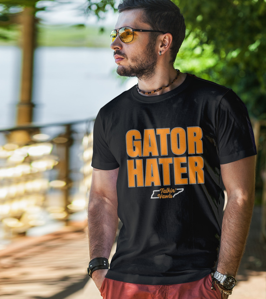 Gator Hater Tennessee Rivalry Sports Fan Gear T-Shirt
