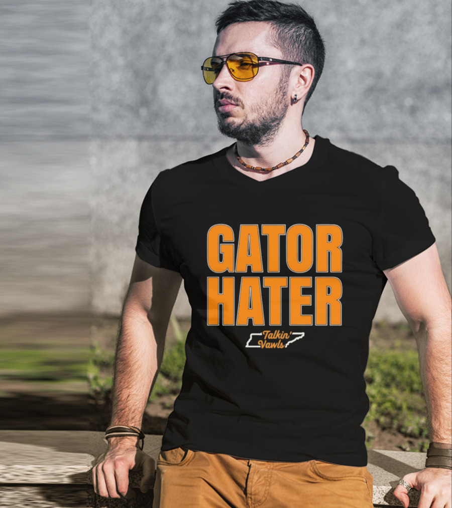 Gator Hater Tennessee Rivalry Sports Fan Gear T-Shirt