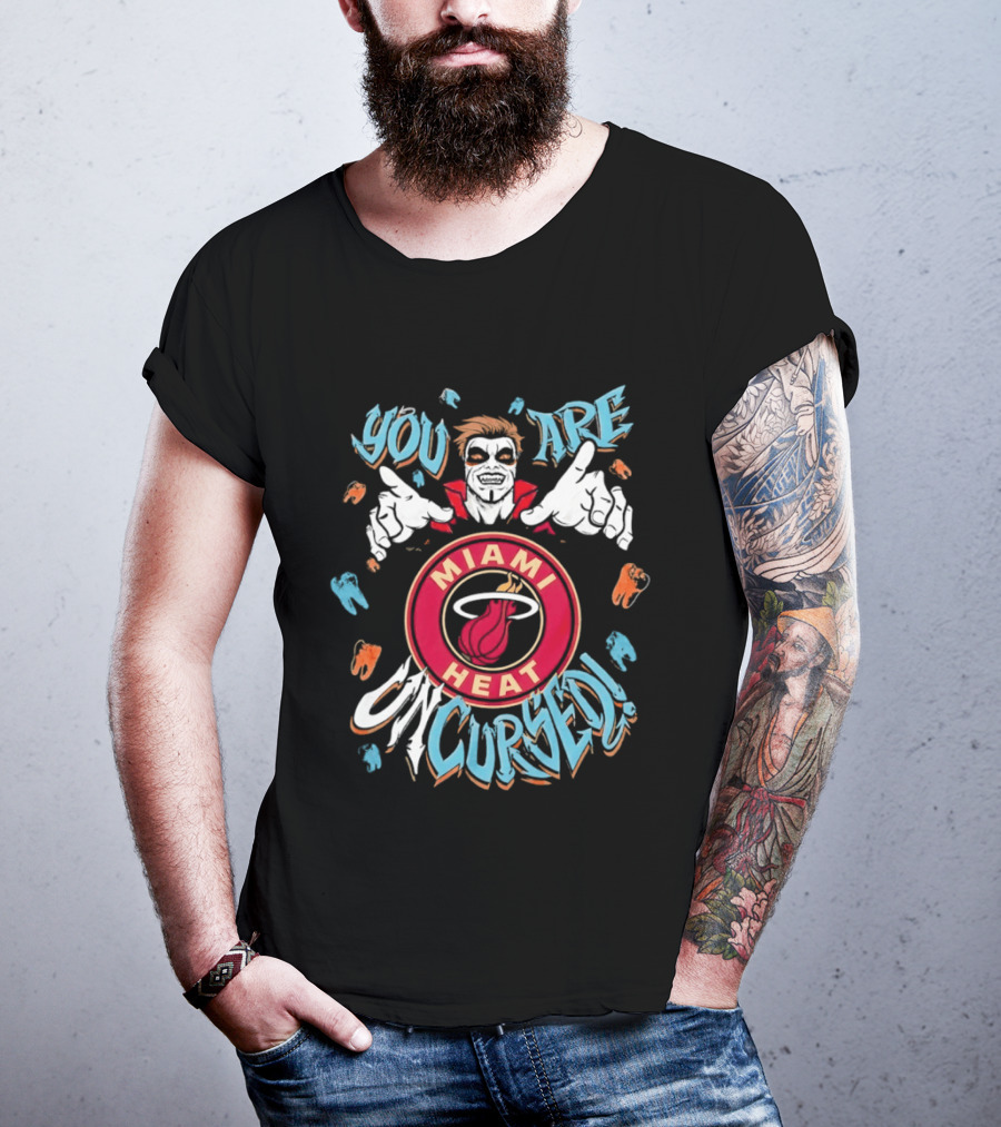 WWE Danhausen Miami Heat You Are Uncursed T-Shirt