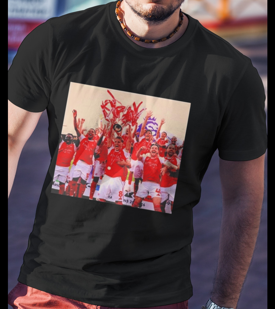 Champions Arsenal Premier League Triumph 2026 T-Shirt