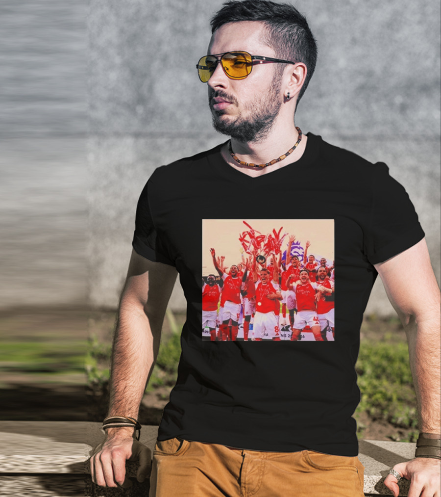 Champions Arsenal Premier League Triumph 2026 T-Shirt