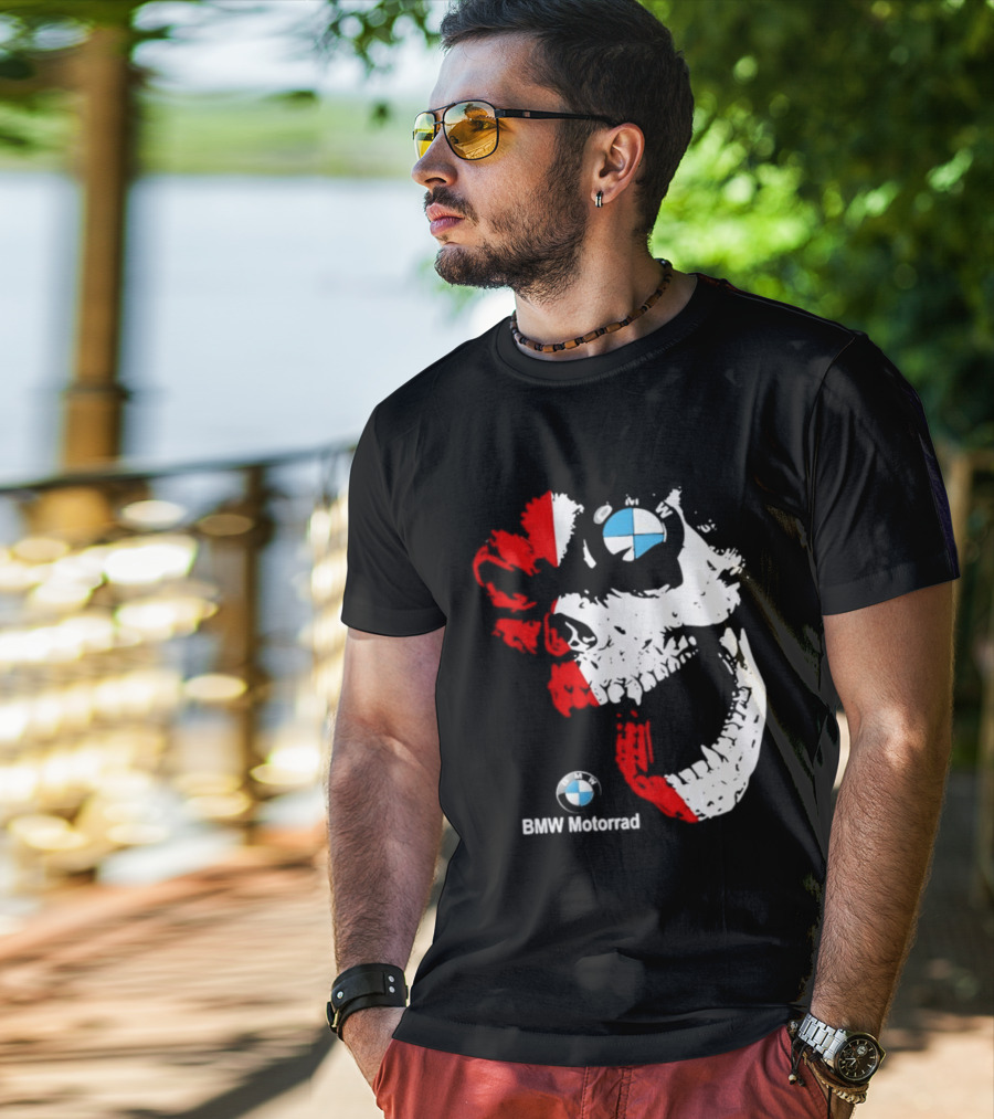BMW Motorrad Rider Skull Soul T-Shirt