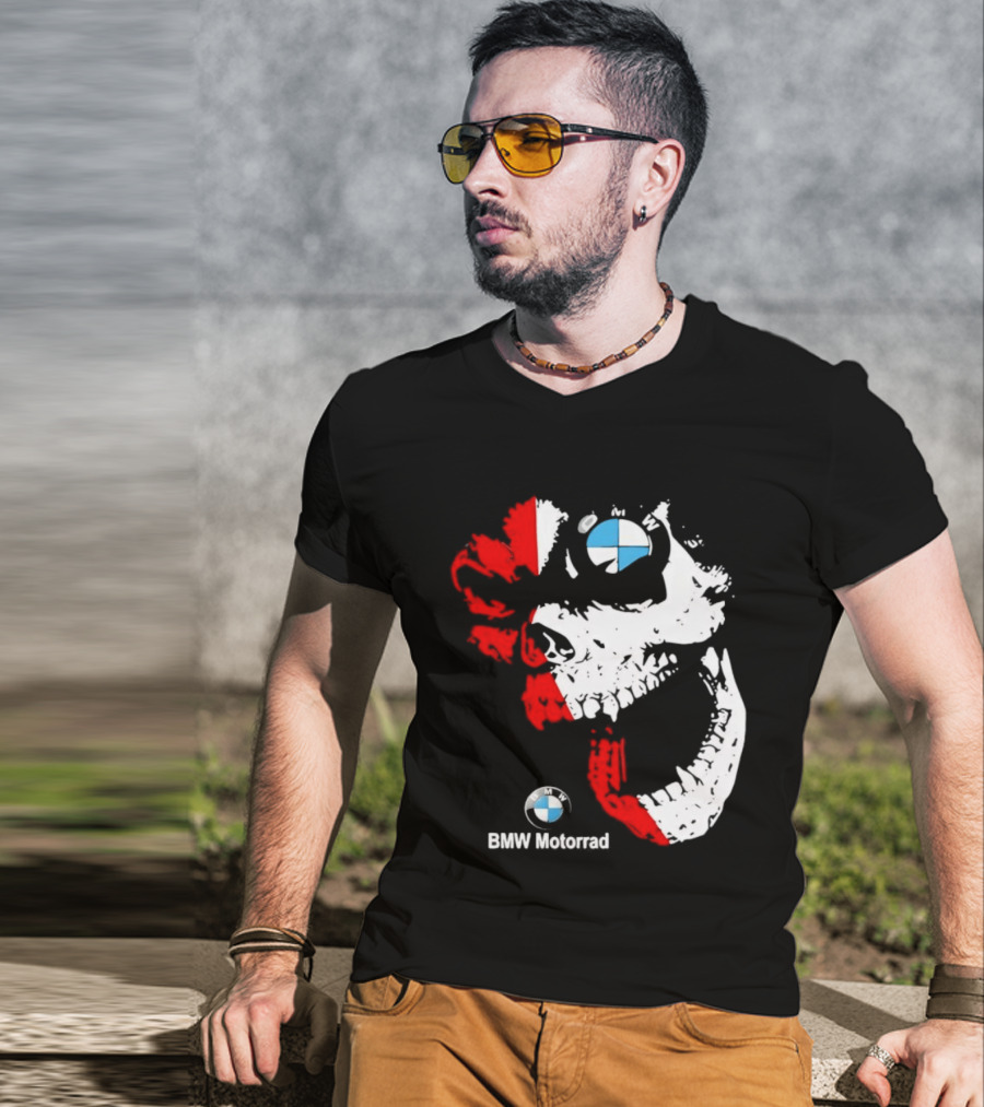 BMW Motorrad Rider Skull Soul T-Shirt