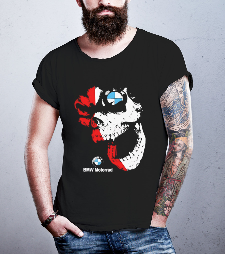 BMW Motorrad Rider Skull Soul T-Shirt