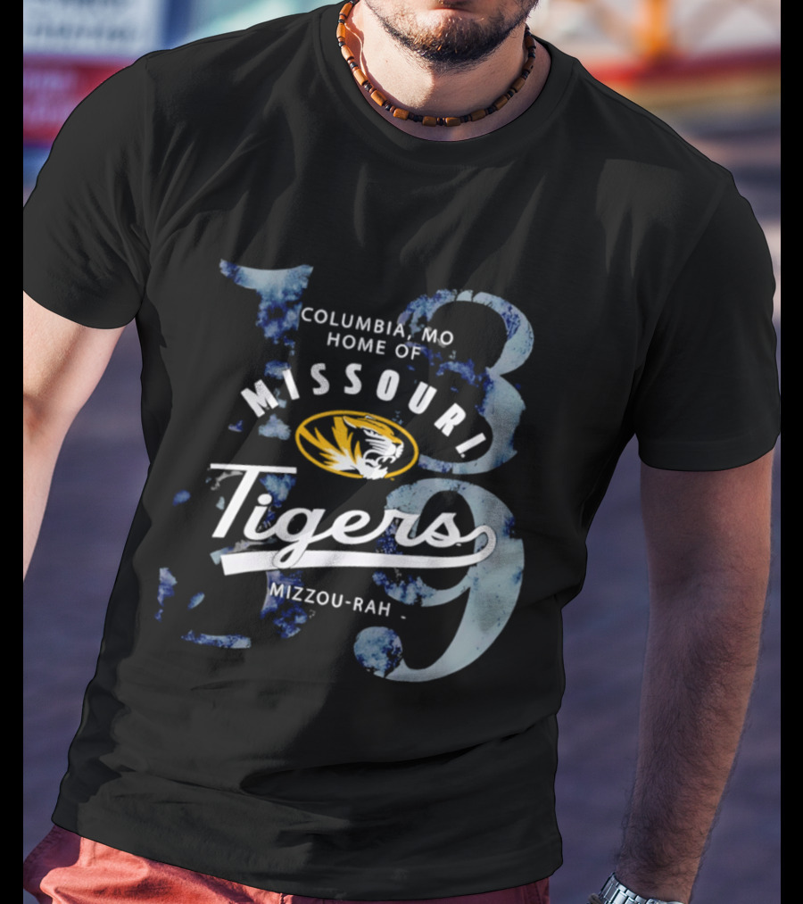 Columbia MO Home Of Missouri Tigers Mizzou Rah 1839 T-Shirt