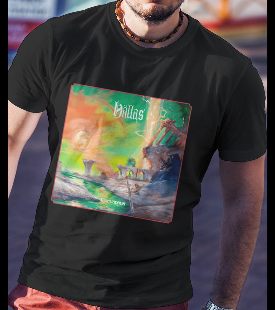 Hällas Conundrum Fantasy Moonscape Adventure T-Shirt