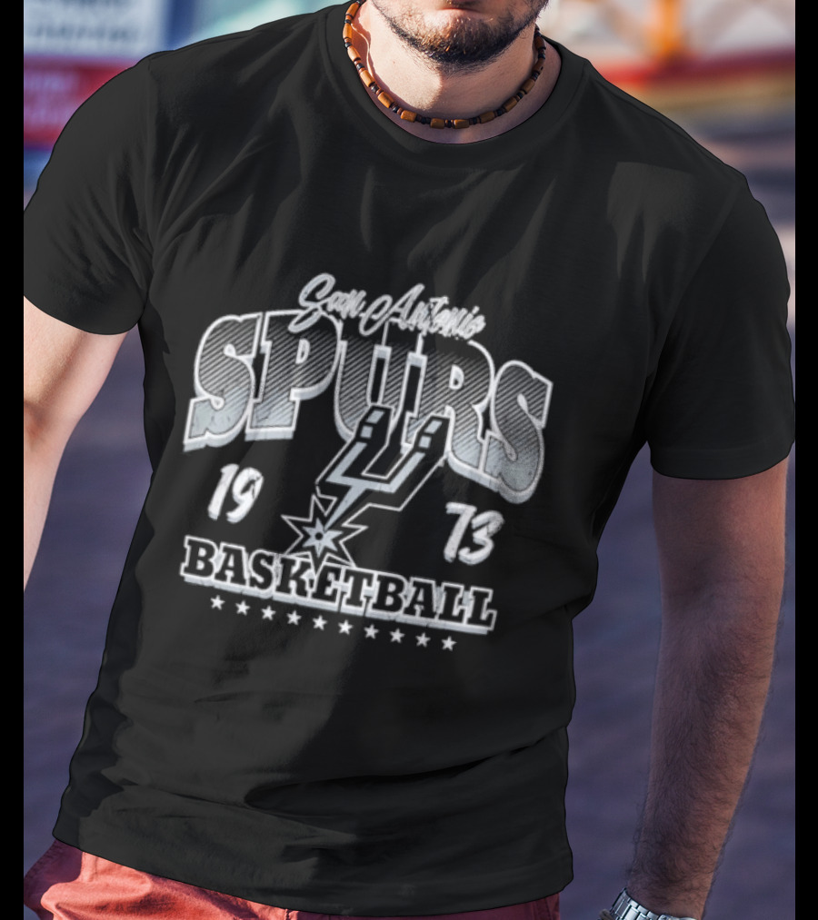 San Antonio Spurs Basketball 1973 T-Shirt