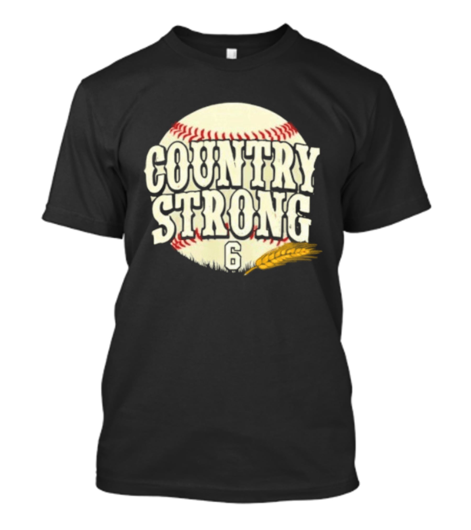 Country Strong Jake Meyers #6 Houston Astros Baseball T-Shirt