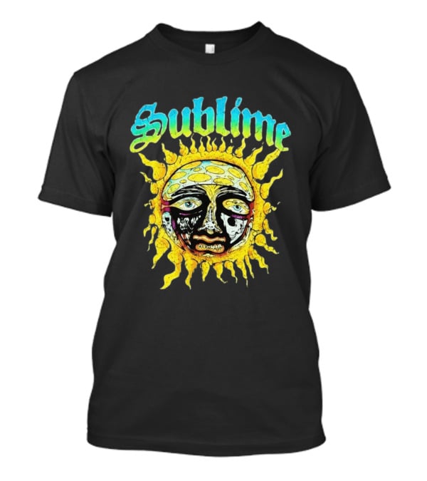Sublime Sun Artwork Netherlands UK Tour 2026 T-Shirt