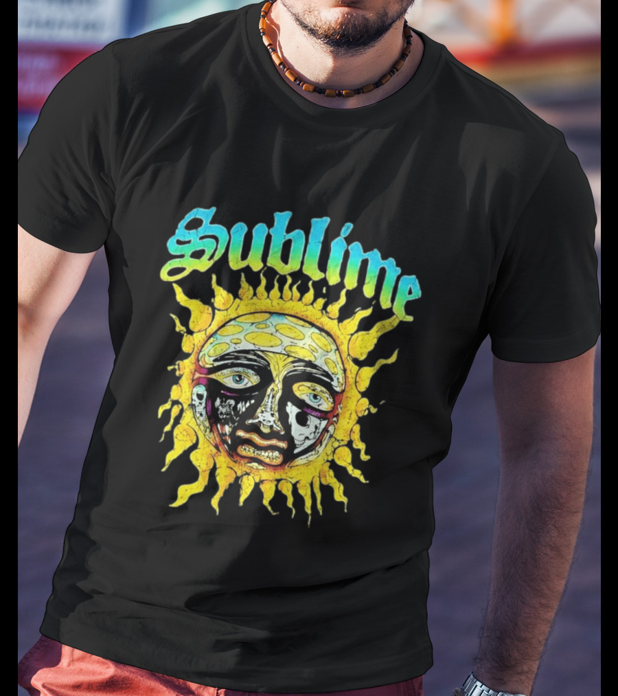 Sublime Sun Artwork Netherlands UK Tour 2026 T-Shirt