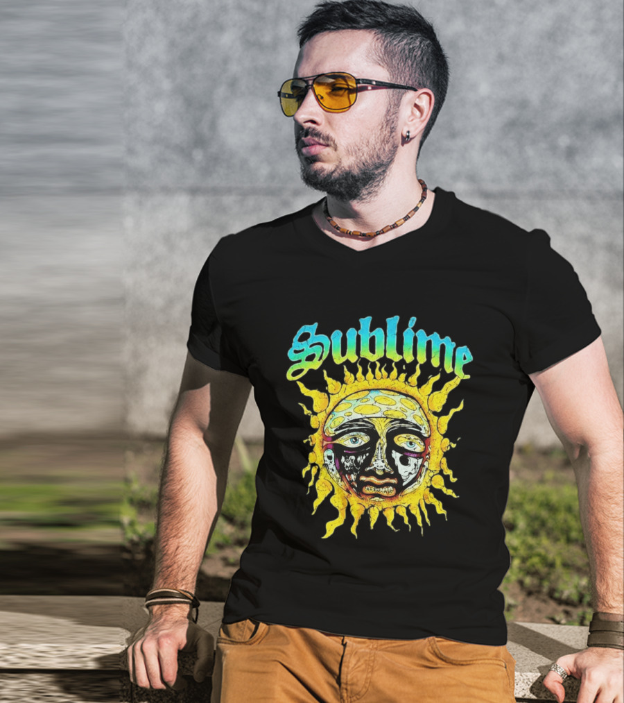 Sublime Sun Artwork Netherlands UK Tour 2026 T-Shirt
