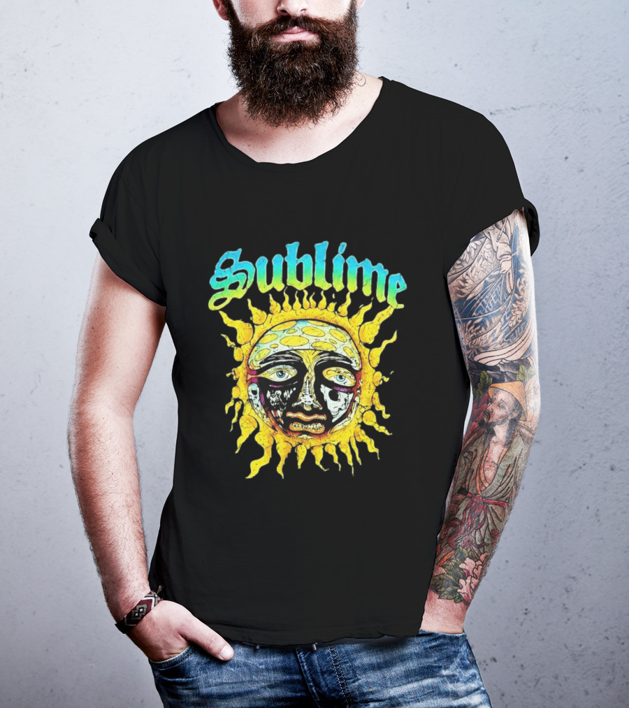 Sublime Sun Artwork Netherlands UK Tour 2026 T-Shirt
