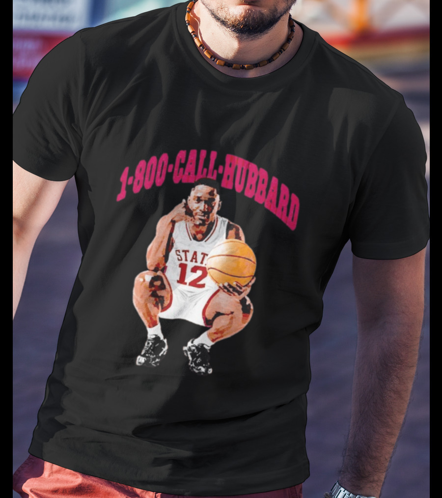 1 800 Call Hubbard State 12 Mississippi Bulldogs T-Shirt
