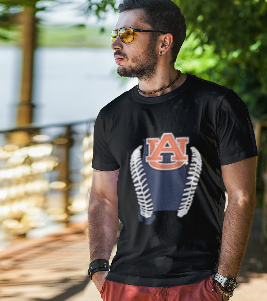 Auburn Tigers Baseball 2026 UA Logo Sports T-Shirt