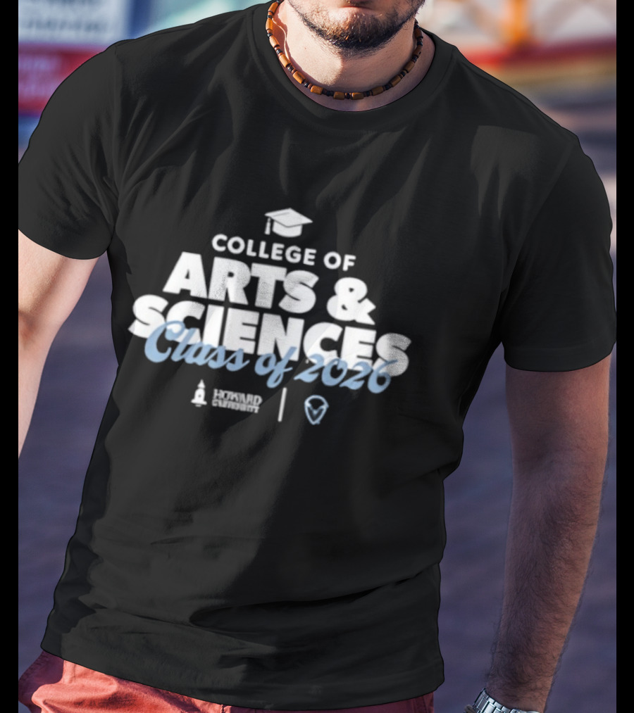 Howard University College Of Arts & Sciences Class Of 2026 T-Shirt