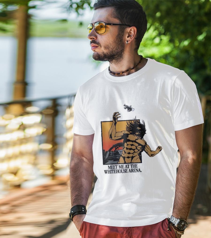 Meet Me At The Whitehouse Arena Attack On Titan Giant T-Shirt