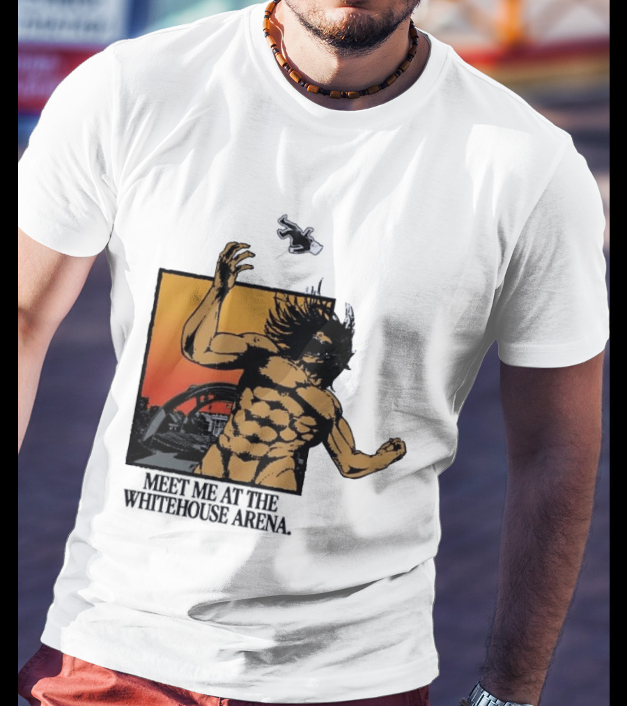 Meet Me At The Whitehouse Arena Attack On Titan Giant T-Shirt