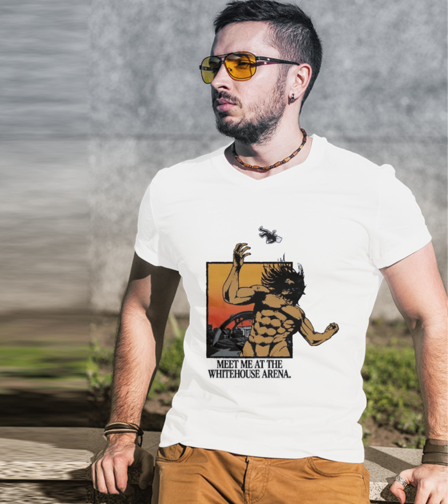 Meet Me At The Whitehouse Arena Attack On Titan Giant T-Shirt