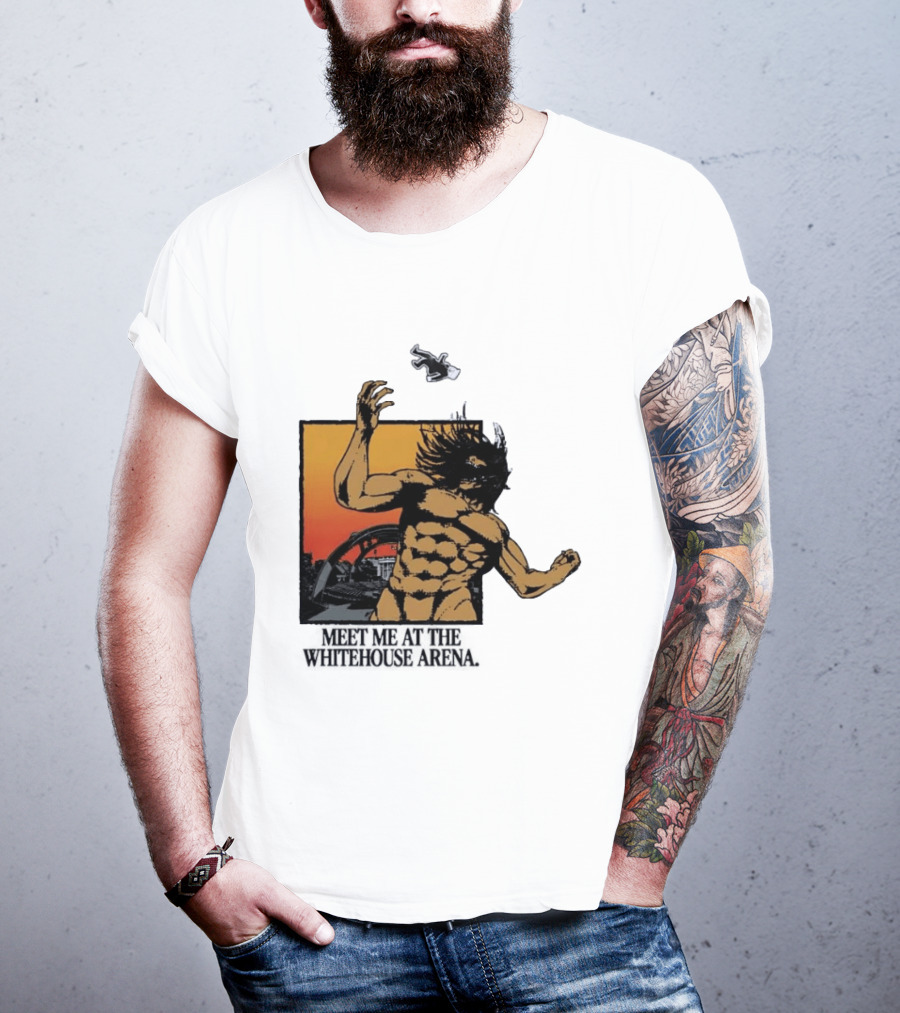 Meet Me At The Whitehouse Arena Attack On Titan Giant T-Shirt