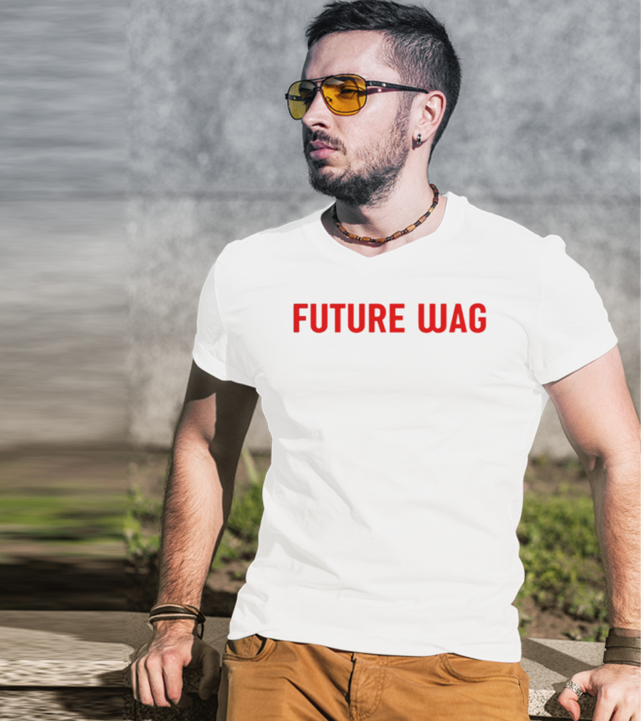Future Wag Statement Bold Red T-Shirt