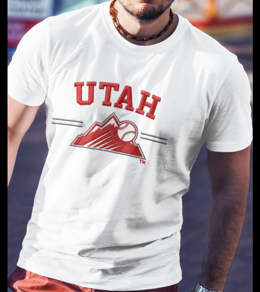 Rockies University Of Utah 2026 Giveaway Hat Baseball Mountain T-Shirt