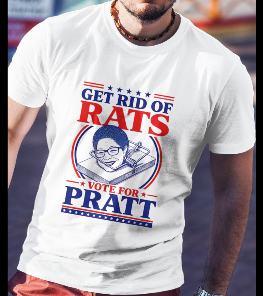 Get Rid Of Rats Vote For Pratt Political Campaign Humor T-Shirt