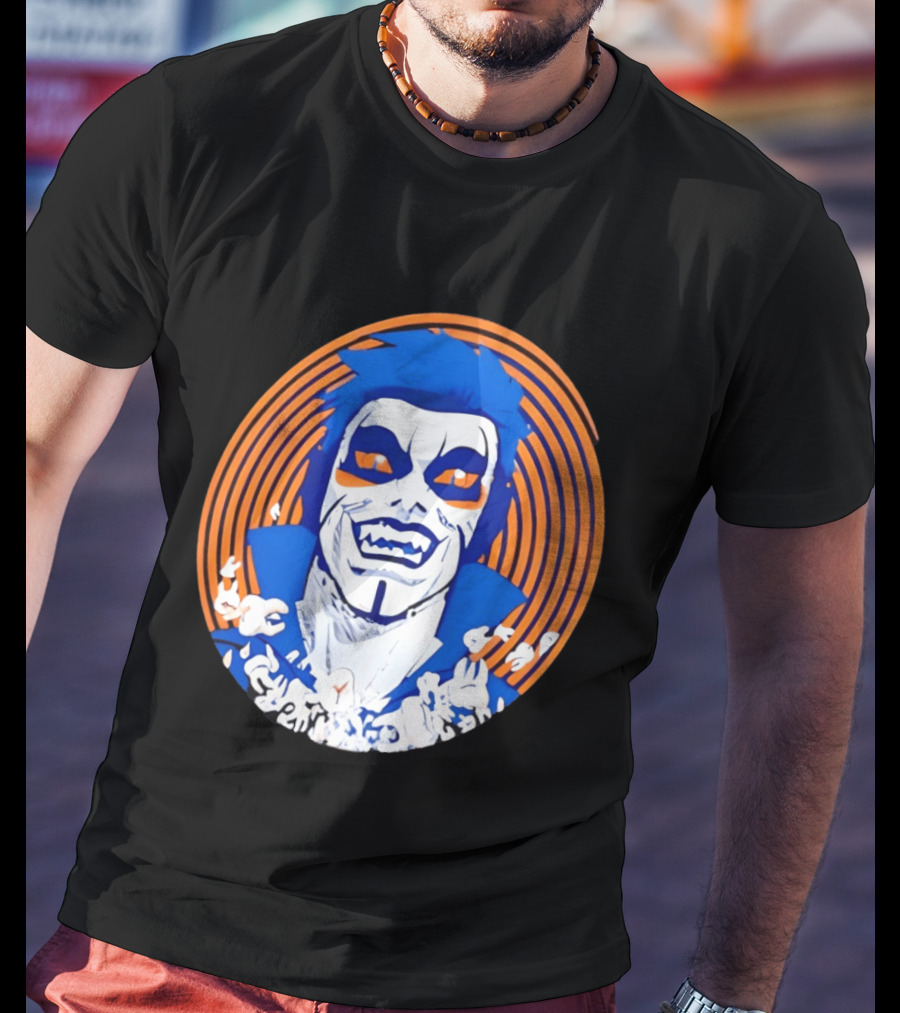 Danhausen WWE New York Knicks Basketball Uncursed Very Nice Very Evil Fan T-Shirt