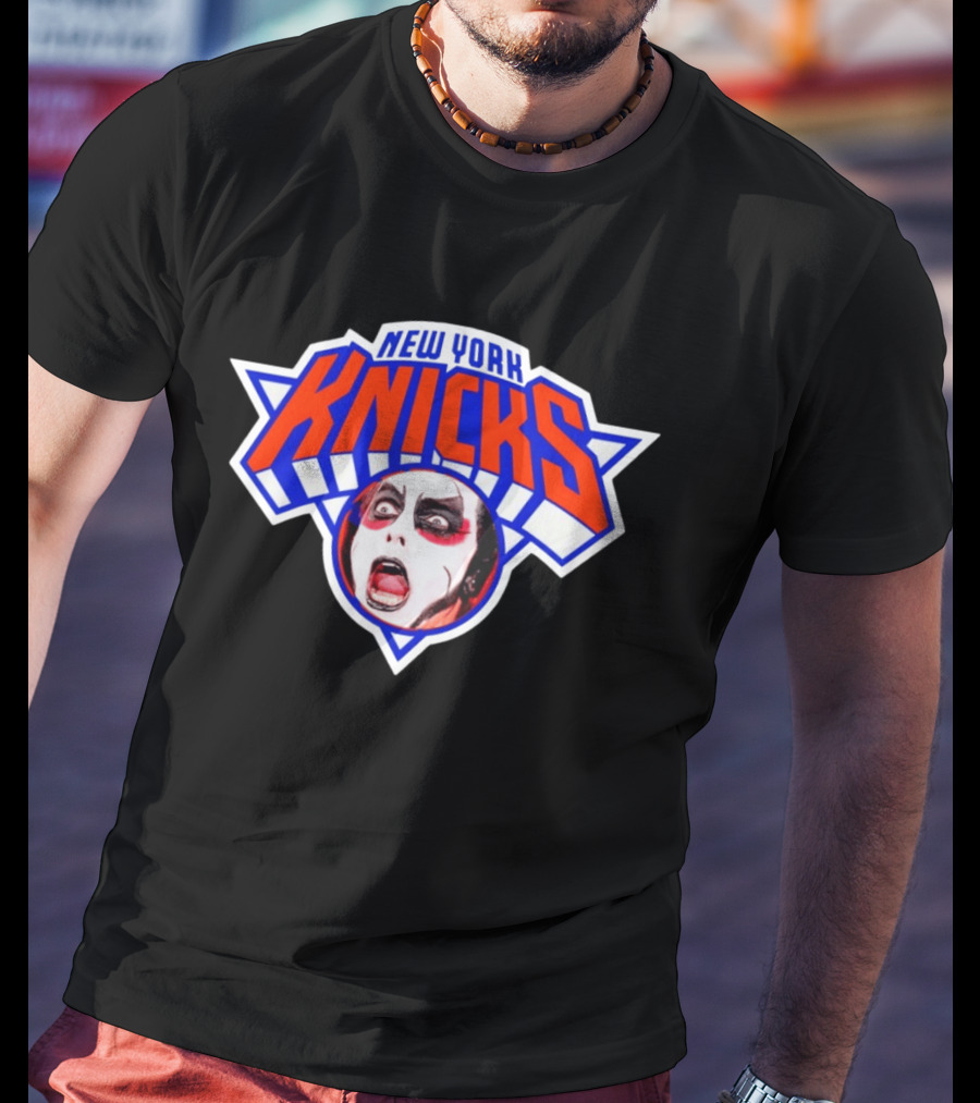 Danhausen WWE New York Knicks NBA Basketball T-Shirt