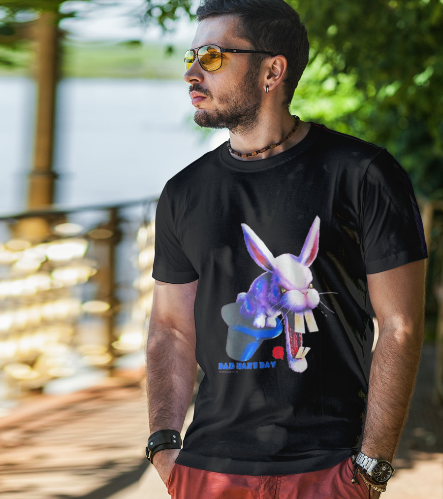 Goosebumps Bad Hare Day Evil Rabbit In Hat T-Shirt