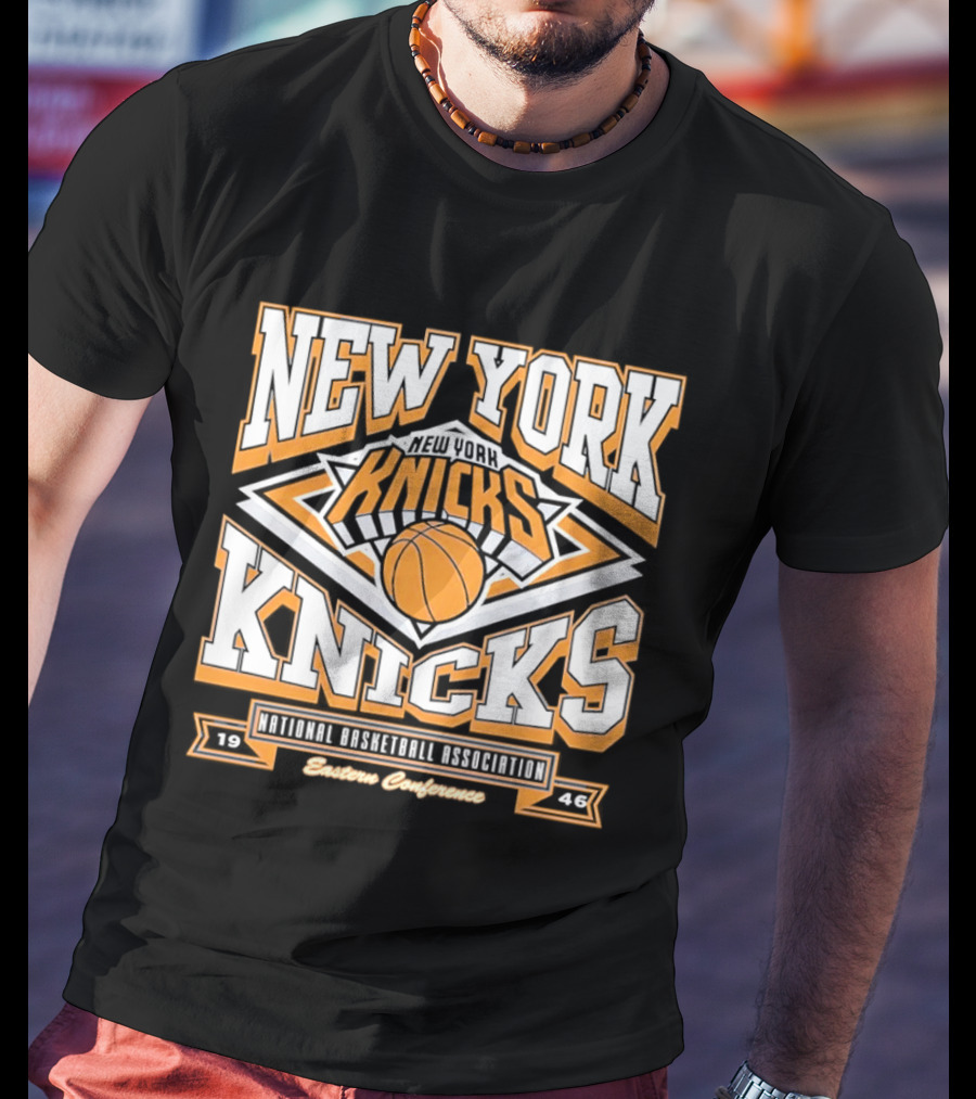 New York Knicks 1946 National Basketball Association Eastern Conference Heritage 2026 Season T-Shirt
