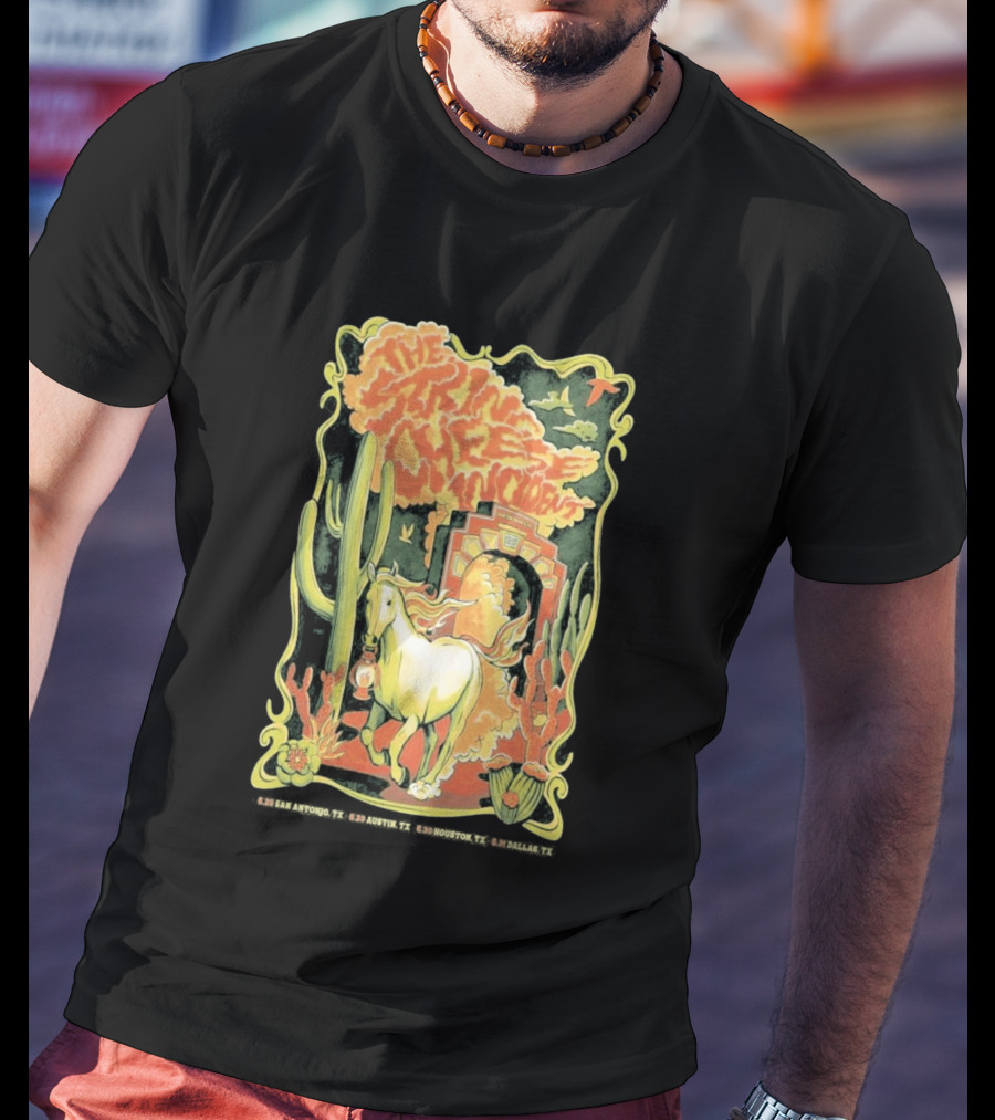 The String Cheese Incident Horse Cacti May 30 2026 Houston TX T-Shirt