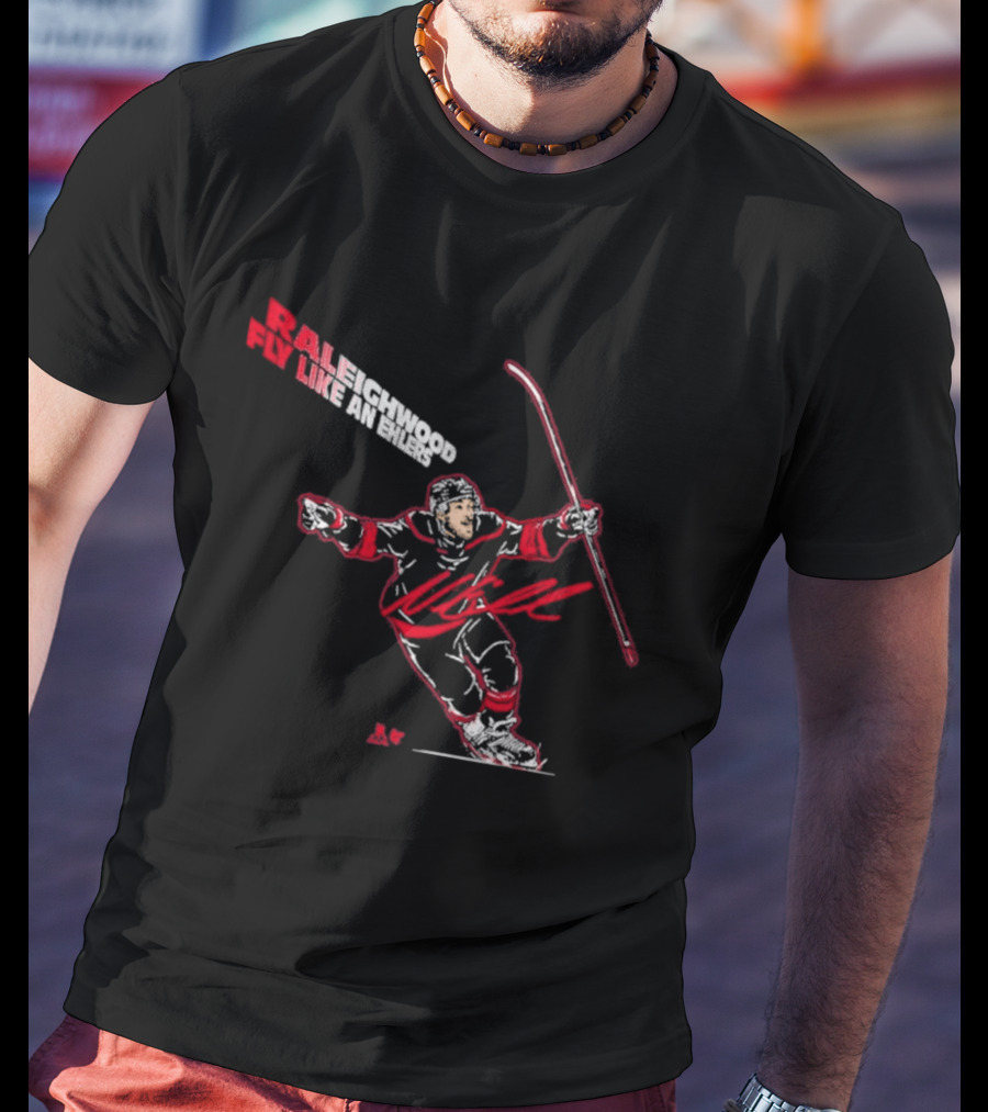 Raleighwood Fly Like An Ehlers Hockey T-Shirt
