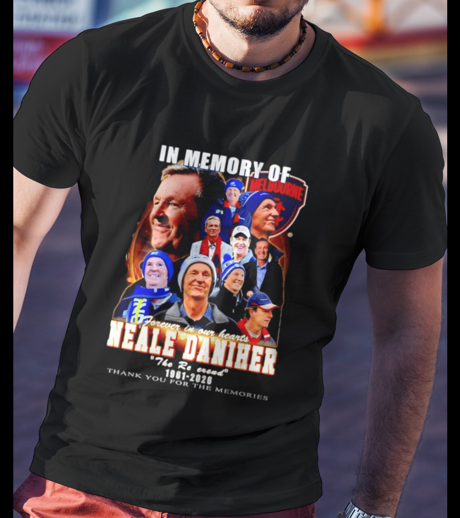 In Memory Of Melbourne Neale Daniher Forever In Our Hearts "The Reverend T-Shirt