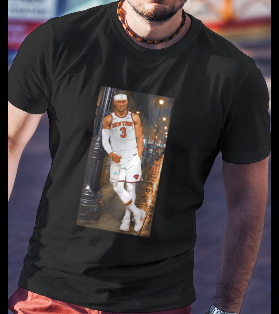 New York Knicks Josh Hart Number 3 NBA Basketball T-Shirt