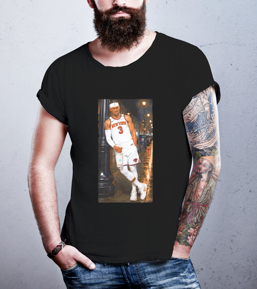 New York Knicks Josh Hart Number 3 NBA Basketball T-Shirt