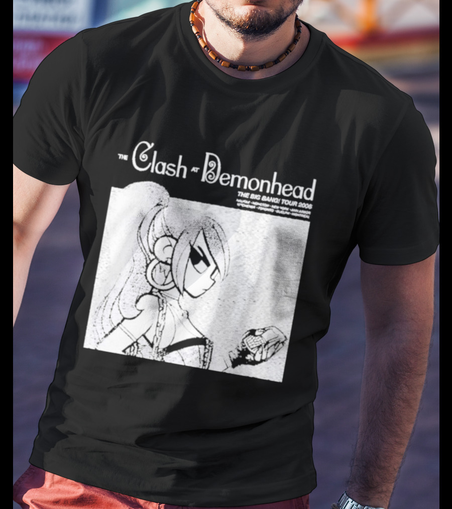The Clash At Demonhead Tour 2006 Scott Pilgrim Vol 3 Infinite Sadness 20th Anniversary T-Shirt
